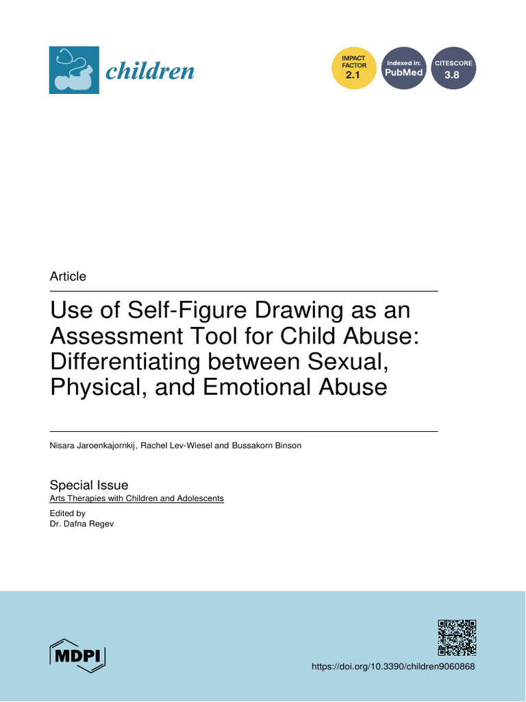 Children 09 00868 With Cover | PDF | Psychological Trauma | Child Abuse
