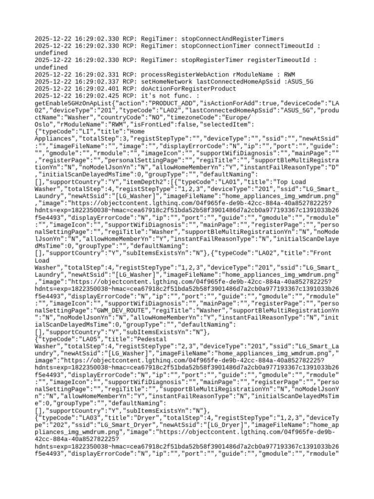 REGI_ERROR_Washer__2025_12_22_16_30_14 | PDF | Machines | Cleaning