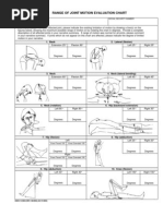 Download Range of Motion Evaluation Chart by pmr1964 SN97563884 doc pdf