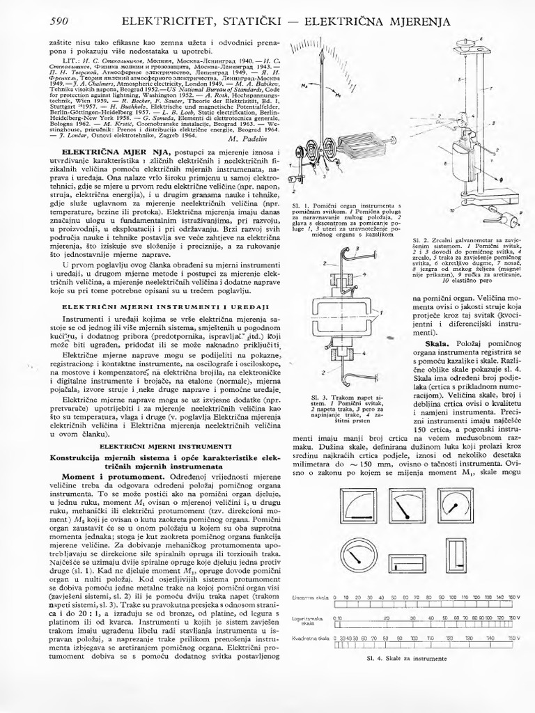 Elektricna Mjerenja Elektricni Mjerni Instrumenti I Uredjaji Ok Ok II11 ...