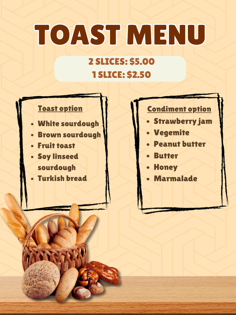 Toast MENU | PDF