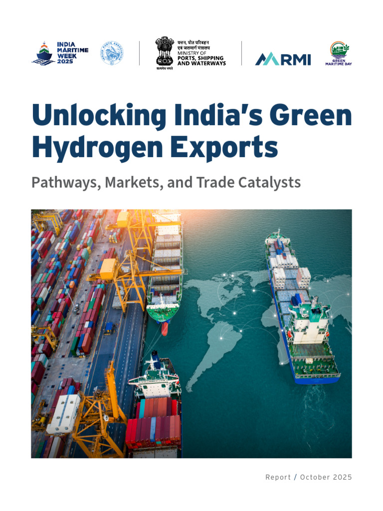 India’s Green Hydrogen Export Strategies | PDF | Climate Change ...