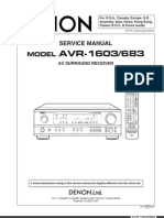 Denon - Av R1603 1