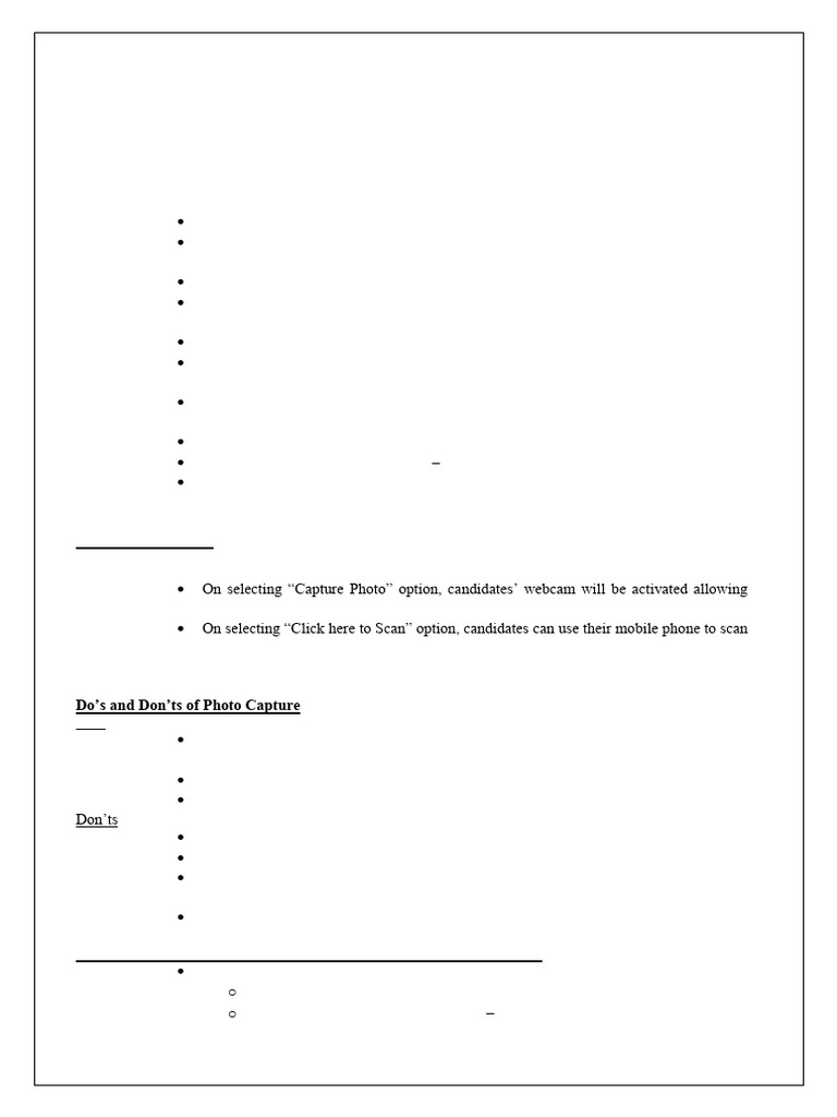 Photo and Document Upload Guidelines | PDF | Image Scanner | Pixel