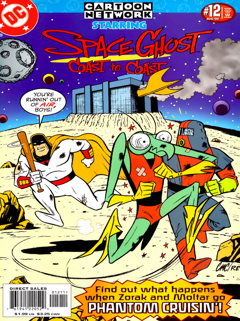 Space Ghost Comic Strip Adventure | PDF | Dc Comics | Comics