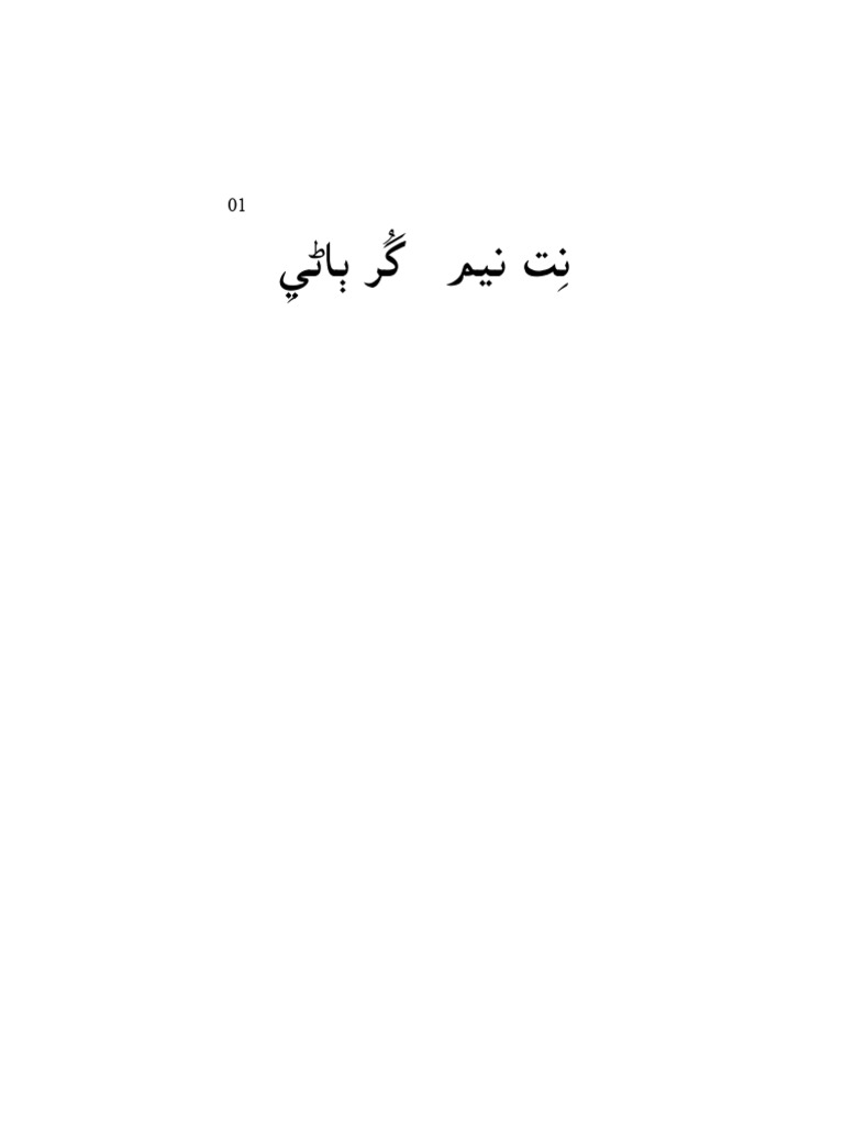 نِت نيم گُر ٻاڻيِ | PDF