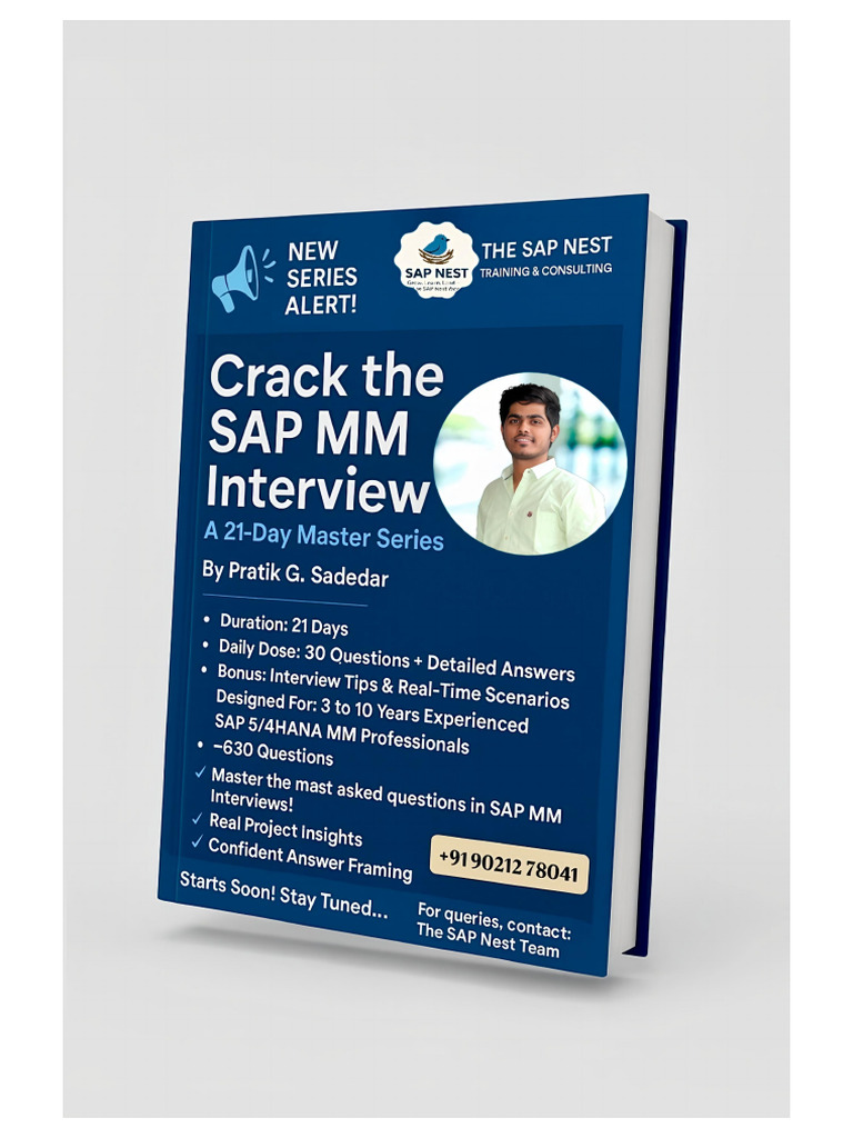 SAMPLE COPY - SAP MM 630 Questions Answer Doc eBook | PDF | Logistics ...
