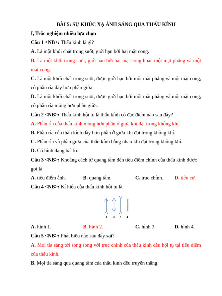 Bài 5 - KHTN9 | PDF