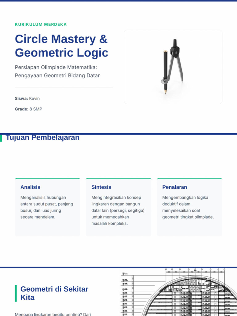 Circle Mastery and Geometric Logic | PDF