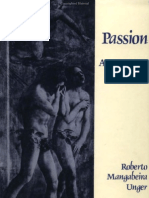 Passion (An Essay On Personality) - Roberto Mangabeira Unger