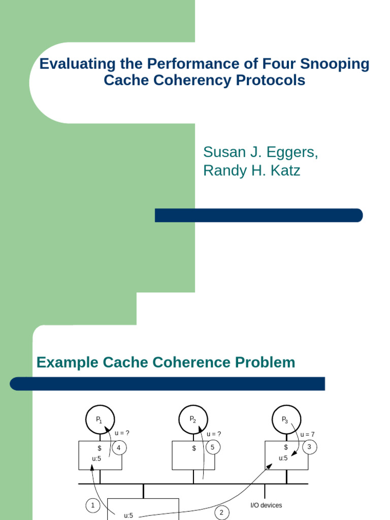 Performance of Snooping Cache Protocols | PDF | Cpu Cache | Computer ...