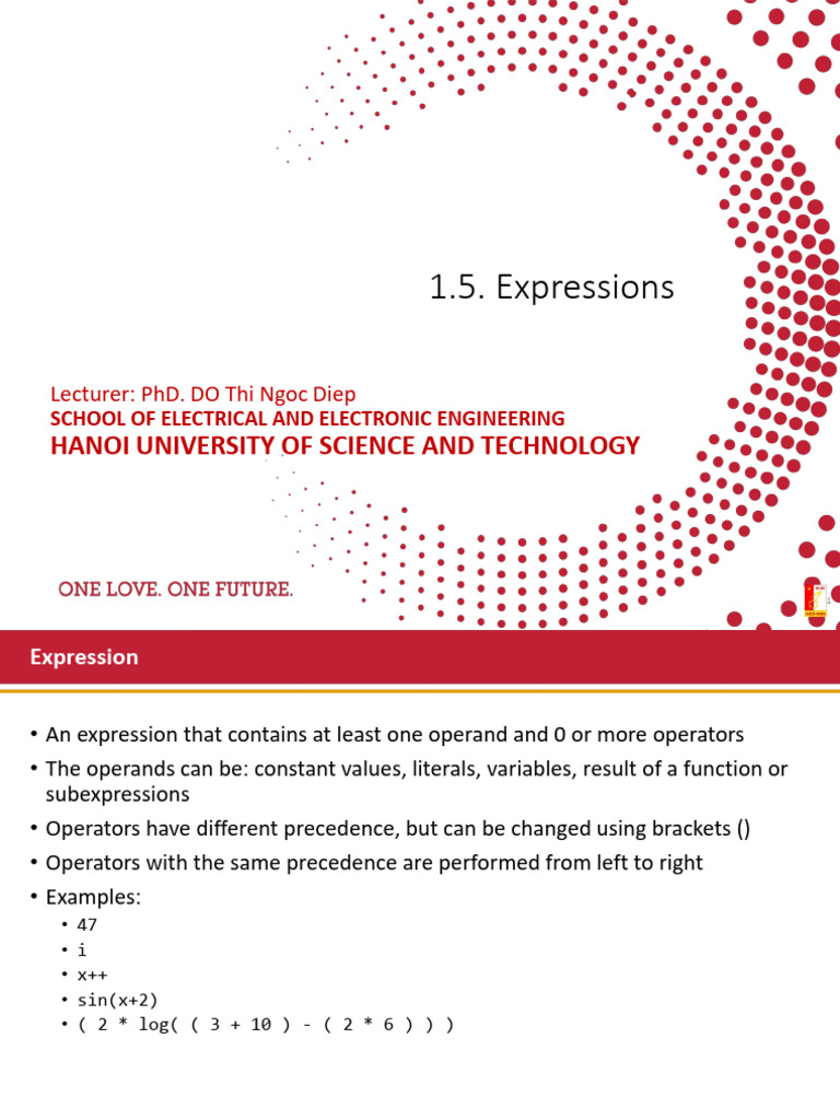 C Programming: Expressions and Operators | PDF | Control Flow | Computing