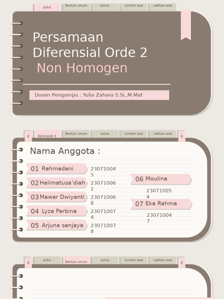 PD Non Homogen | PDF