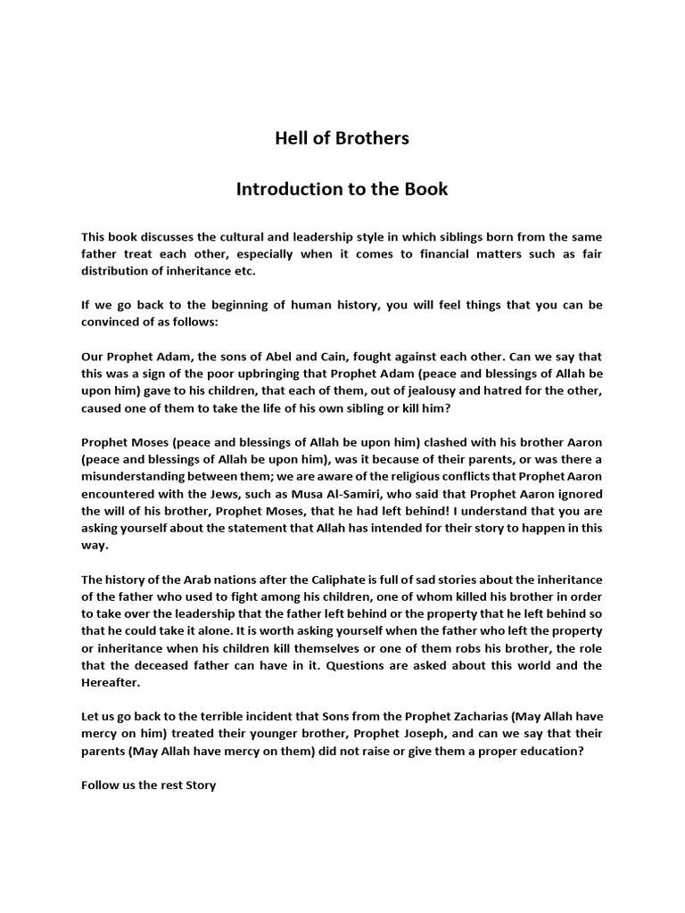 Sibling Rivalry and Inheritance Issues | PDF