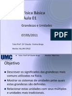 Aula 01 - Fisica - Unidades e Grandezas