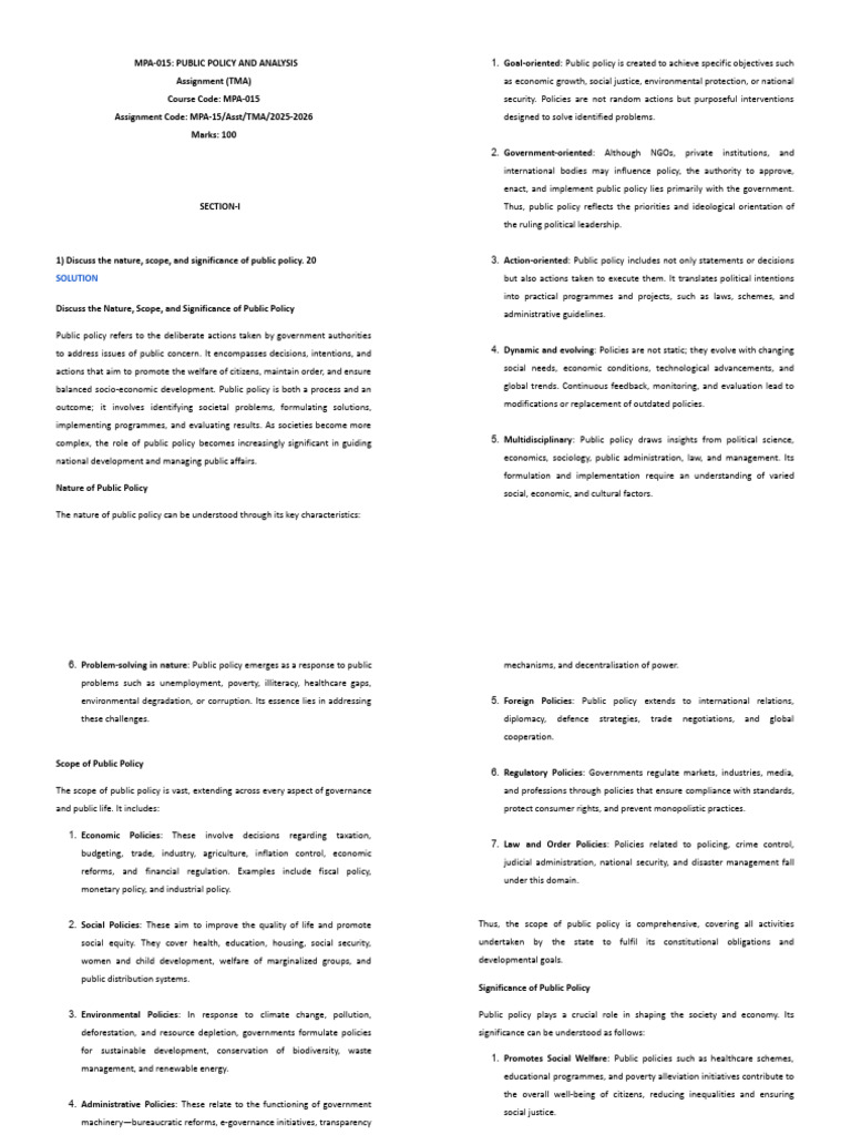 Mpa 15 em 2026 | PDF | Policy | Governance
