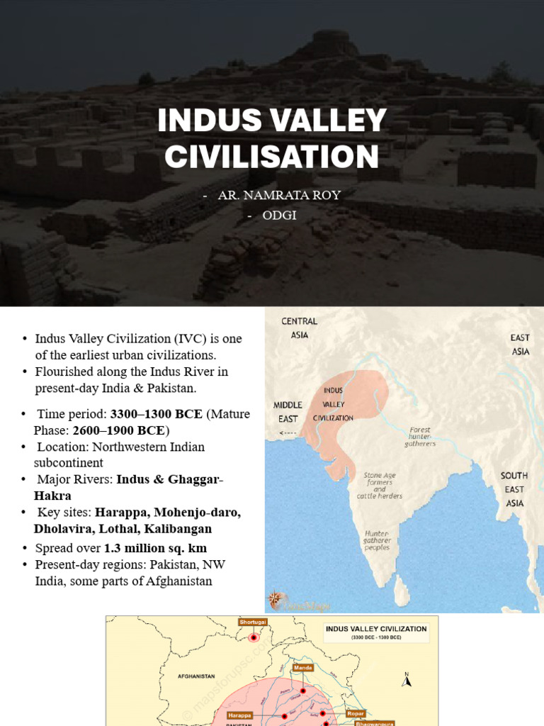 Indus Valley Civilization: Urban Planning Insights | PDF