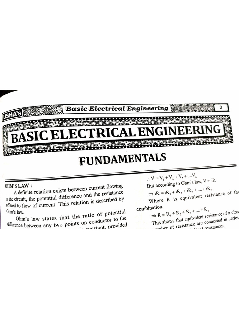 BEE OJEE Basic Electrical Engineering | PDF