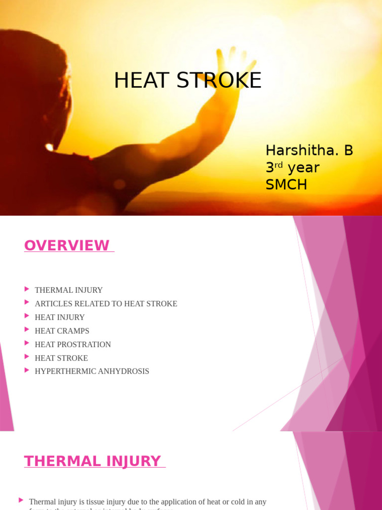 Understanding Heat Stroke and Its Effects | PDF | Hyperthermia ...