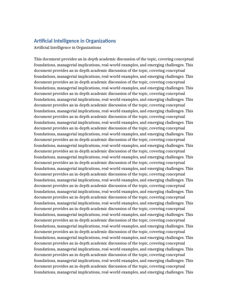 document_4 | PDF | Artificial Intelligence | Intelligence (AI) & Semantics