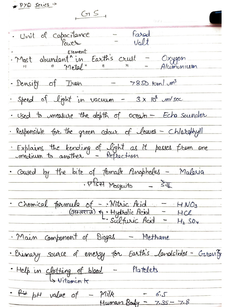 GS Notes | PDF