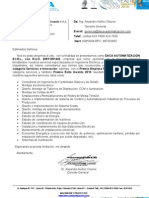 Carta de Presentacion Daca