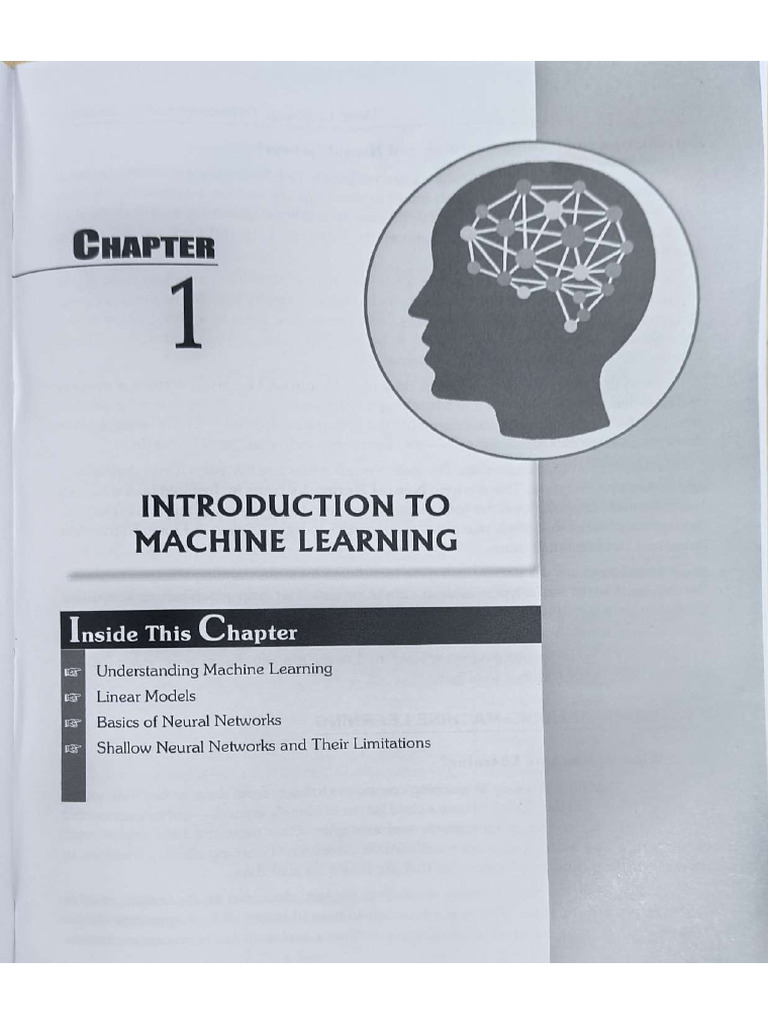 Deep Learning Chapter 1 | PDF