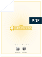 2011 Sunshine Laws Manual