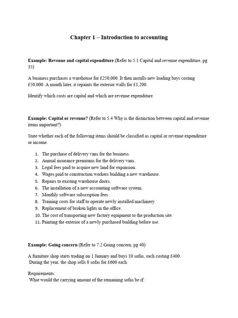 Chapter 1 Homework | PDF | Expense | Revenue