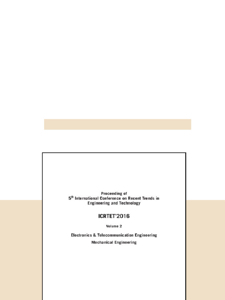 Proceeding Of 5 Th International Conference On Recent Trends In ...