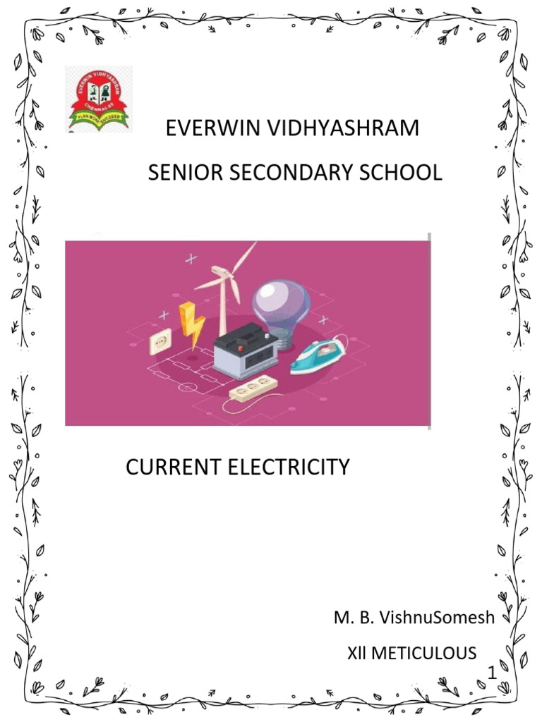 Current Electricity Project Overview | PDF