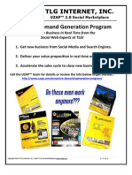 Proactive Demand Generation Program