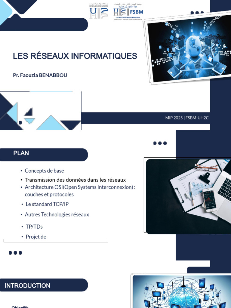 Introduction aux Réseaux Informatiques | PDF | Topologie de réseau ...