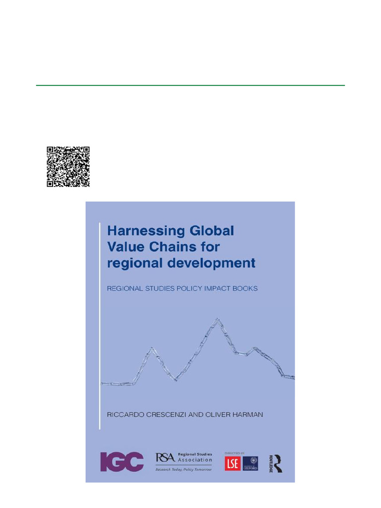 Global Value Chains for Regional Growth | PDF | Foreign Direct ...