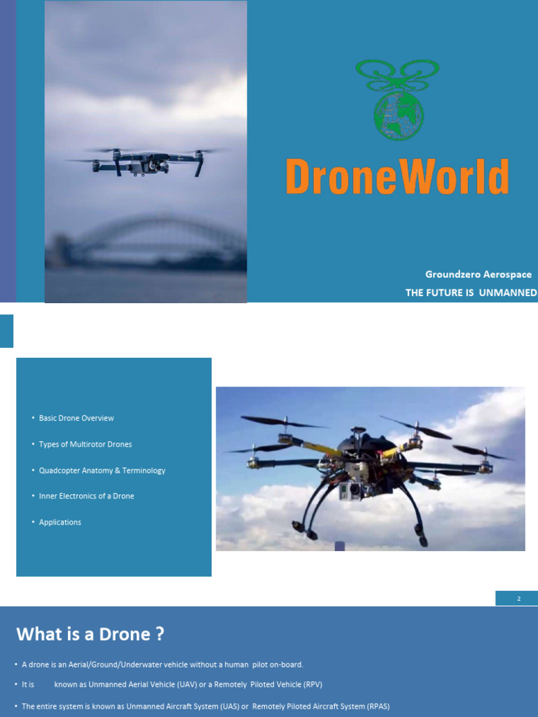 Drone Operations and Aerodynamics Guide | PDF | Unmanned Aerial Vehicle ...