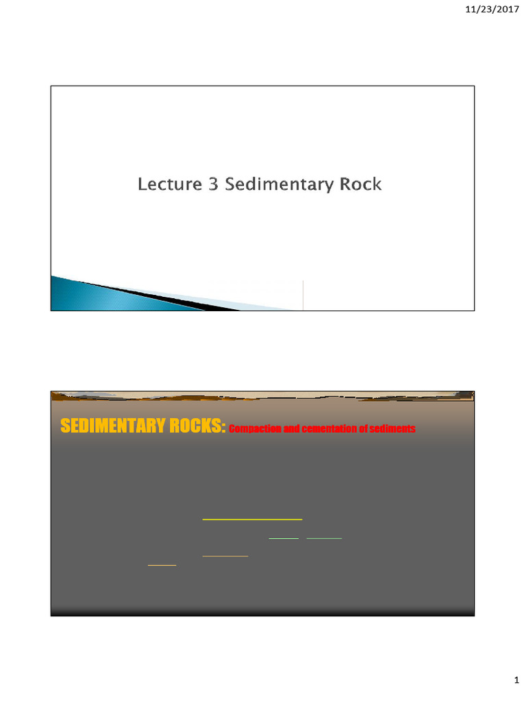 Understanding Sedimentary Rocks | PDF | Sedimentary Rock | Clastic Rock