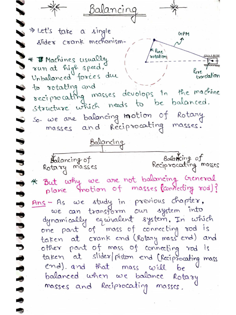 Balancing | PDF