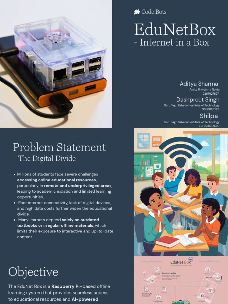 Offline Learning Solution: EduNet Box | PDF | Wi Fi | Internet