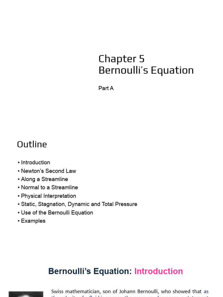 Understanding Bernoulli's Equation | PDF | Fluid Dynamics | Fluid Mechanics