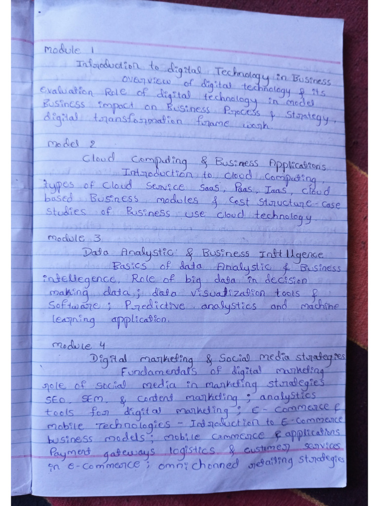 DT Full Notes | PDF