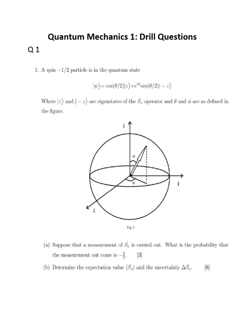 Drill Questions QM | PDF