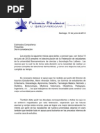 Carta desvinculacion sura