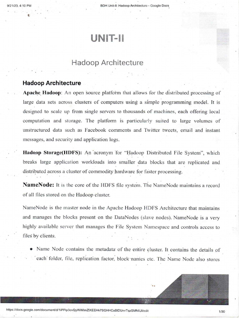 BDH Unit 2 Notes by Rajni D Singh maam | PDF