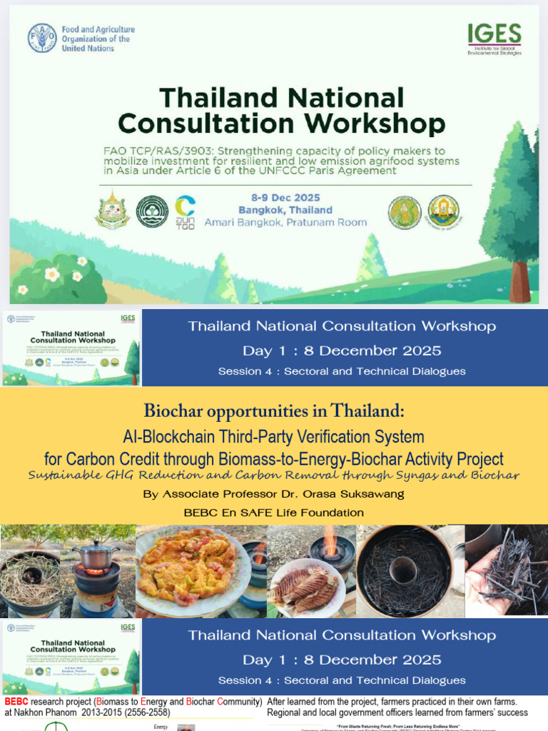 Biochar_MRV for Carbon Credit by AI-Blockchain Verification System_1 | PDF  | Natural Environment