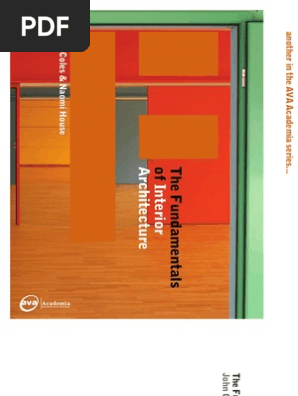 The Fundamentals Of Interior Architecture 2007 Bbs Architect