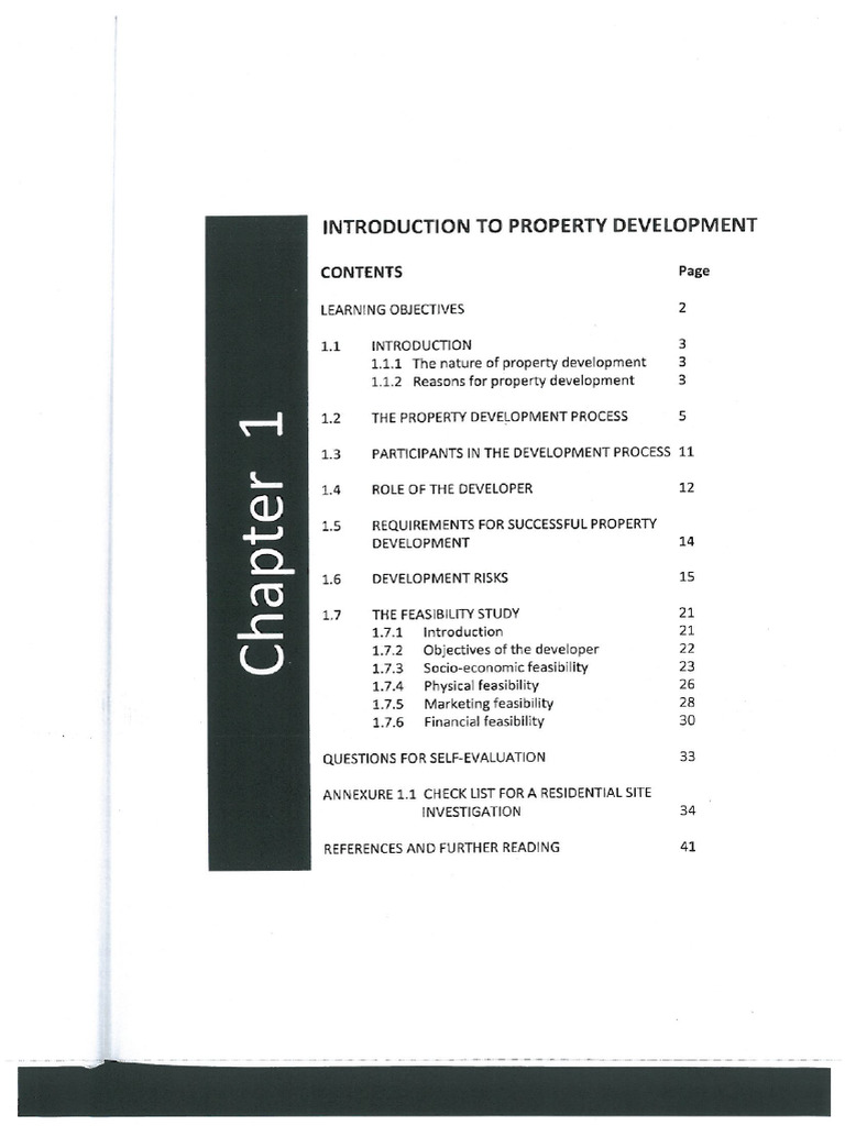 Overview of Property Development Process | PDF | Profit (Economics ...