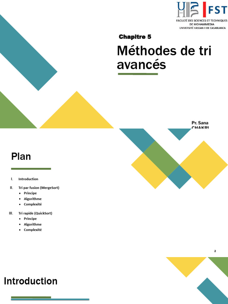 Tri par fusion et tri rapide expliqués | PDF | Informatique ...