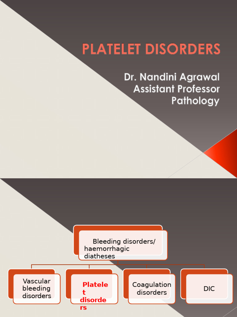 Overview of Bleeding Disorders and ITP | PDF | Platelet | Coagulation