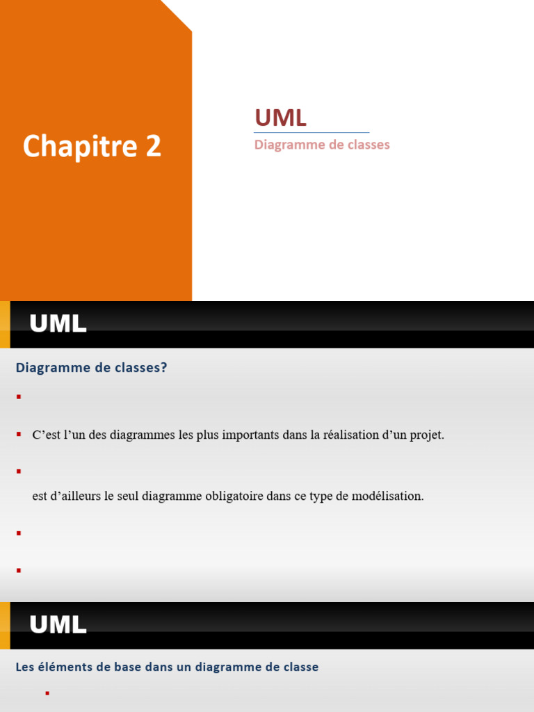 Diagramme de classes UML expliqué | PDF | Classe (informatique ...