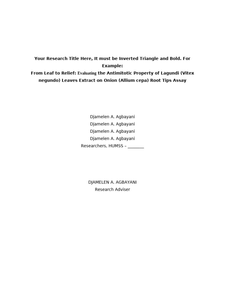 Research Proposal Guidelines for Students | PDF | Sampling (Statistics ...